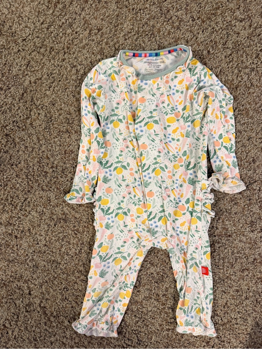 Magnetic Me Footless sleeper 3-6 months